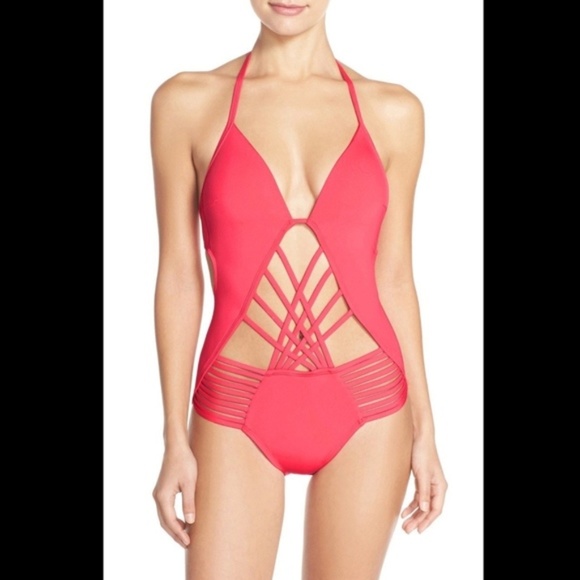 Kenneth Cole Other - New Kenneth Cole Sexy Solid Push Up Cut Out Halter